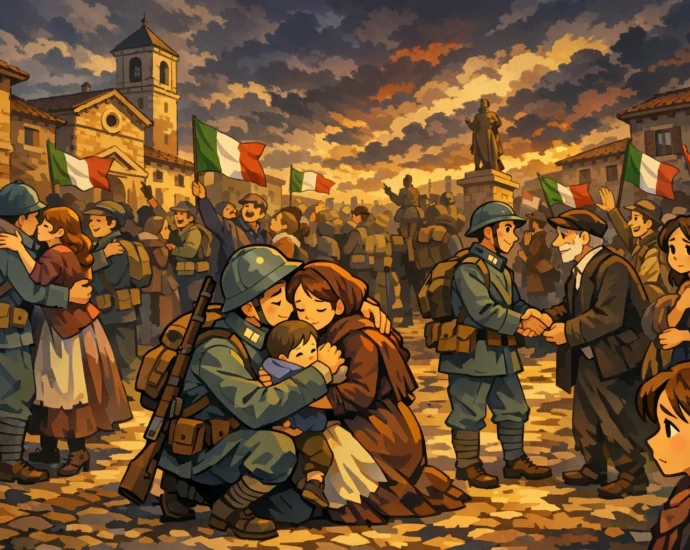 Il Regno d'Italia entra in guerra contro l'Impero Austro-Ungarico