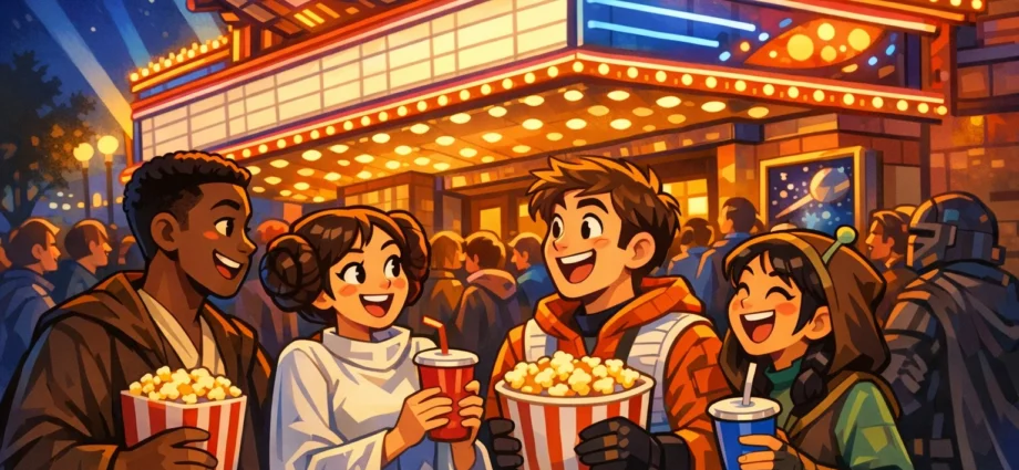 Negli Stati Uniti esce Star Wars, il film spaziale di George Lucas arriva al cinema