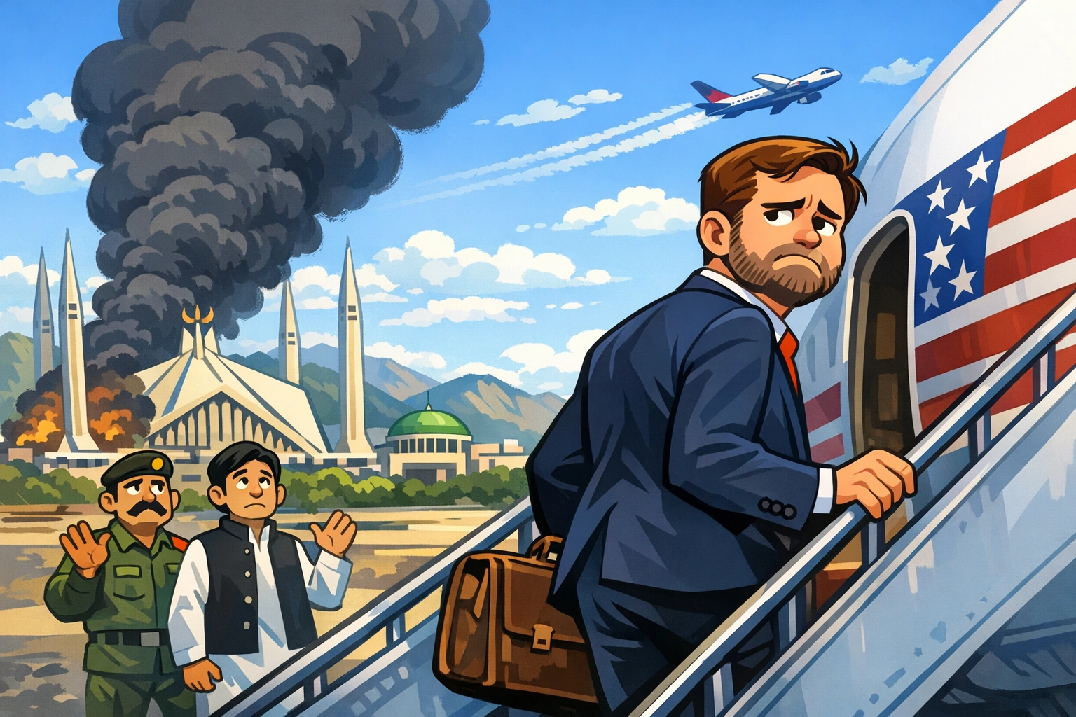 Fumata nera da Islamabad: Vance torna in USA senza accordo