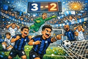 Inter-Como 3-2: Pazza, Amala