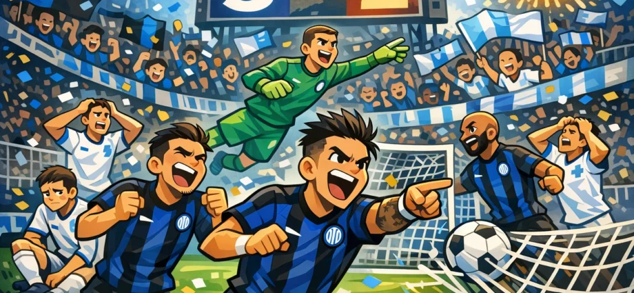 Inter-Como 3-2: Pazza, Amala