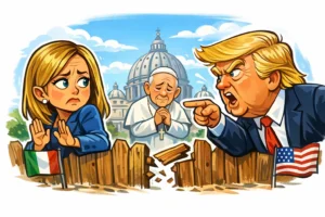 Meloni prende le distanze da Trump sul Papa (in ritardo)