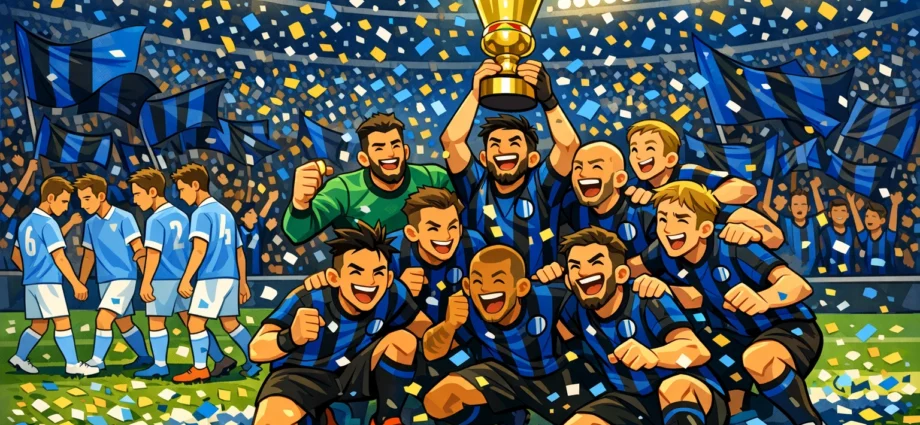 Inter vince anche la Coppa Italia, e l'Atalanta vede la Conference League