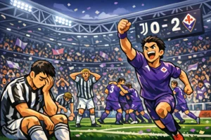 Juventus travolta dalla Fiorentina, la Champions ora non dipende più da Spalletti