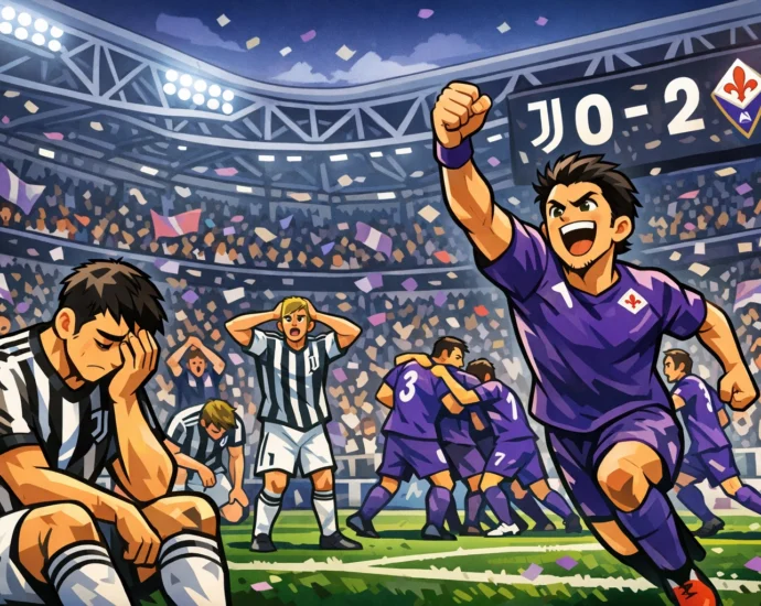 Juventus travolta dalla Fiorentina, la Champions ora non dipende più da Spalletti