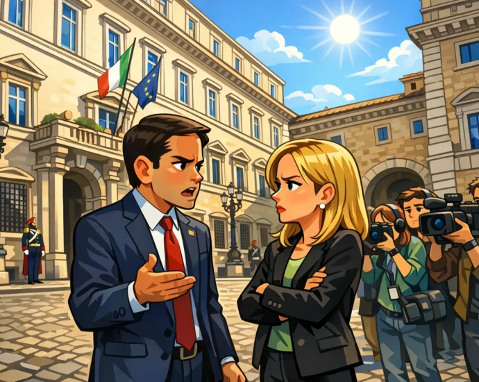 Rubio da Meloni, la crisi con Trump entra a Palazzo Chigi